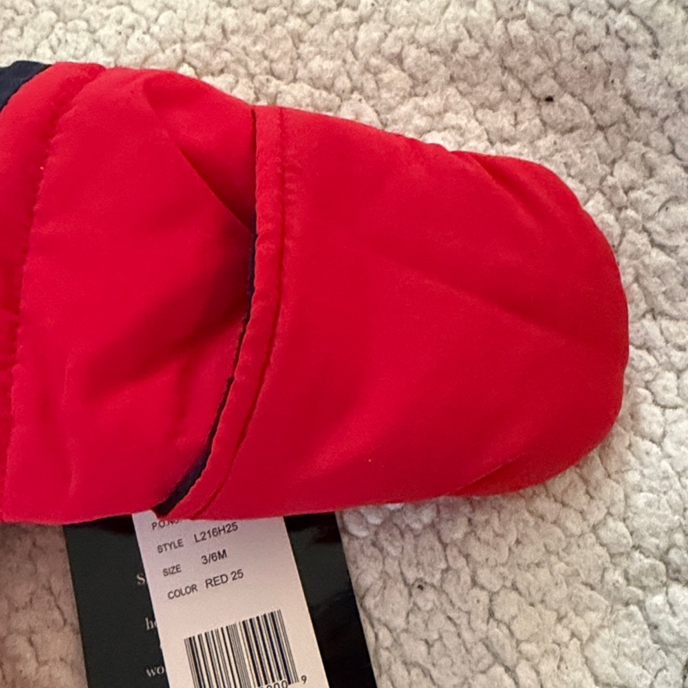 London Fog Infant Cold Weather One Piece 3/6 M - Picture 6 of 10